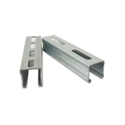 Buon prezzo Al6005-T5 & SUS304 Canale di appoggio solare quadro del pannello solare galvanizzato in linea