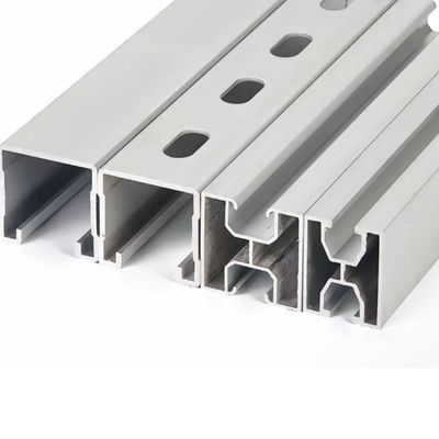 Buon prezzo Ferrovie di montaggio solari resistenti al calore 41mmX41mm Ferrovie solari in alluminio in linea