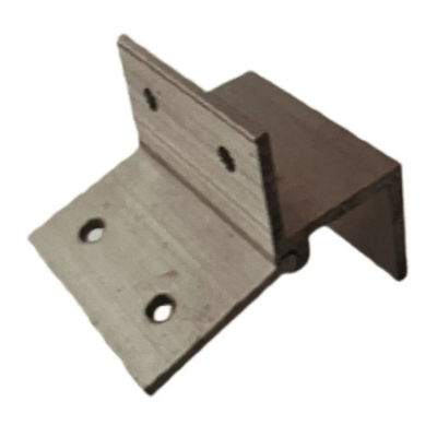 Buon prezzo Clampe terminali per pannelli solari impermeabili Clampe per tetti metallici per pannelli solari anodizzati in linea